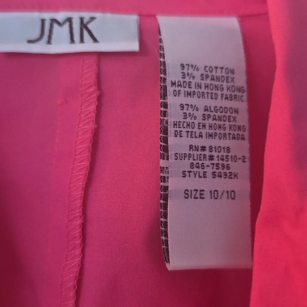 Vibrant Pink Sleeveless Blouse - Picture 2 of 2